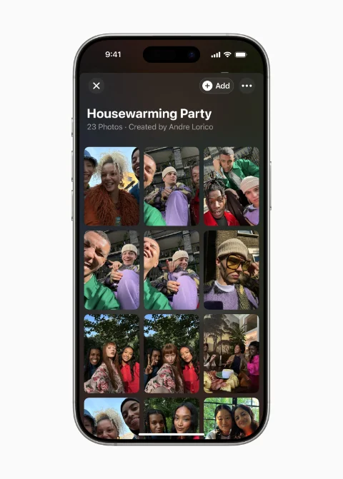 Apple Invites Shared Albums